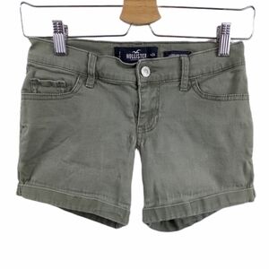 Hollister Low-Rise Midi Shorts Sz 0/24